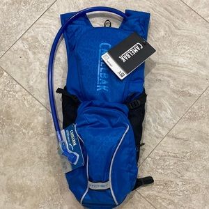NEW Camelbak Ratchet Hydration Pack with 3L Crux Reservoir in Blue